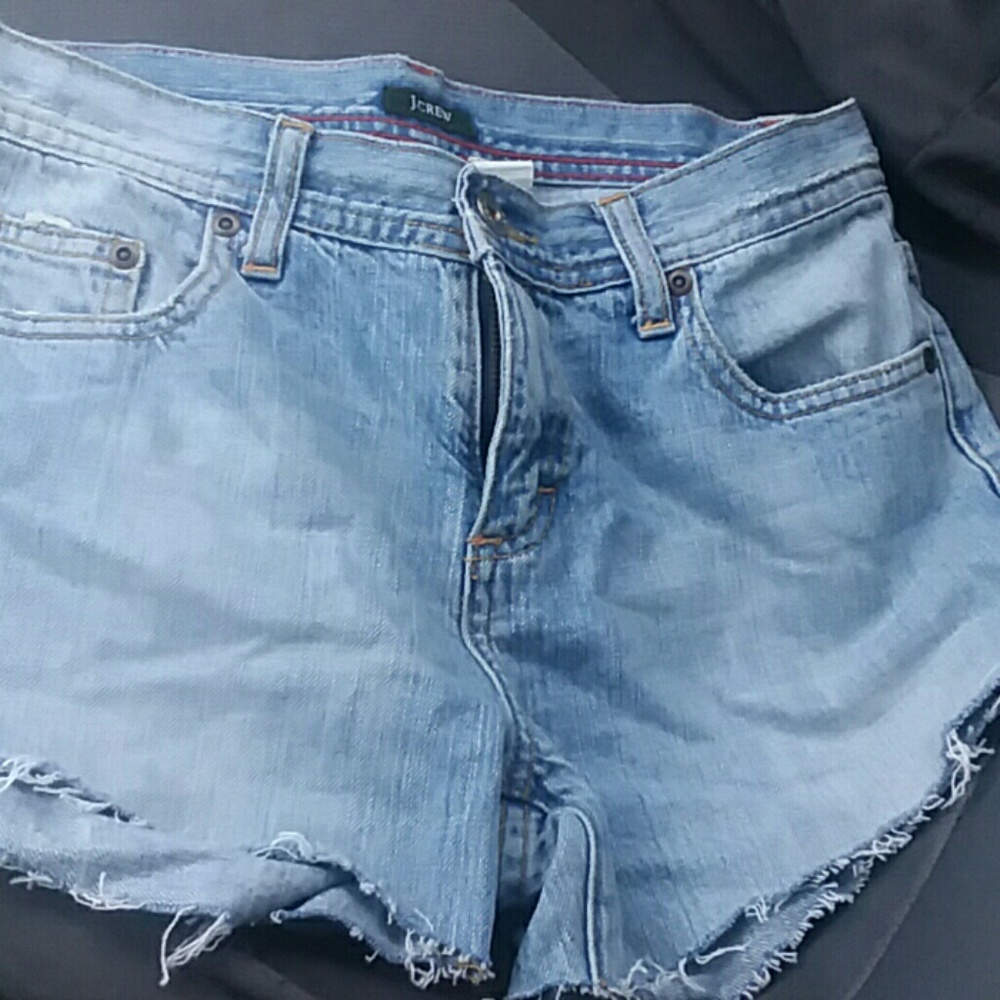 J.CREW JEAN SHORTS